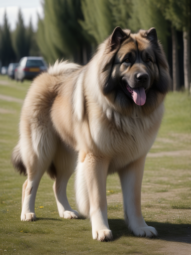 caucasian shepherd dog