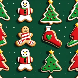 free christmas cookies clipart