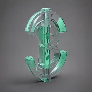 transparent dollar sign