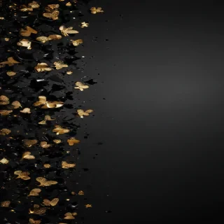 glitter black background