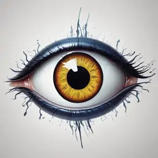 evil eye transparent
