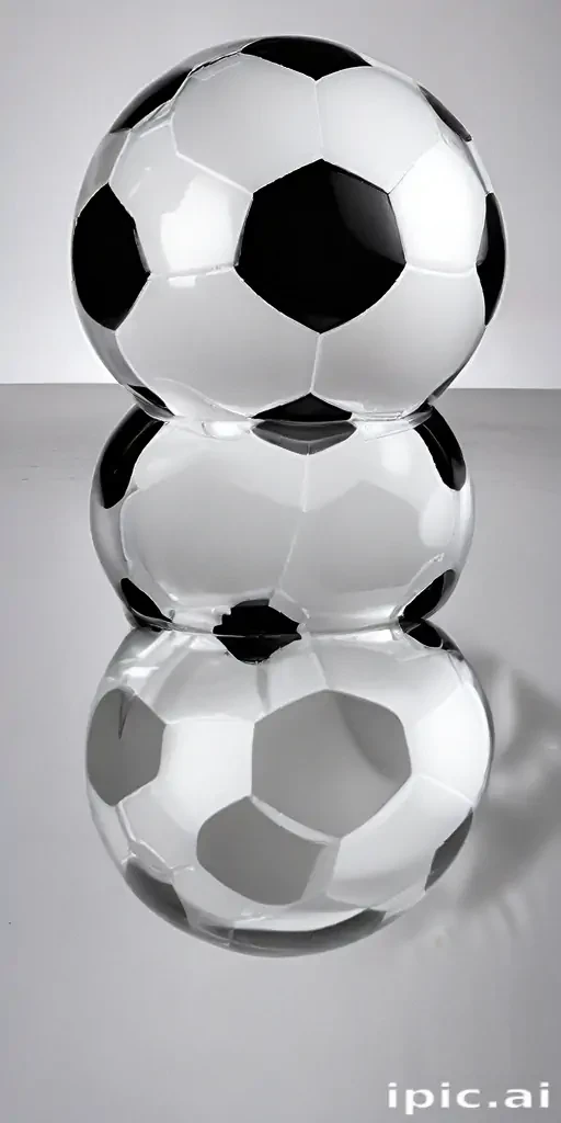 transparent soccer ball