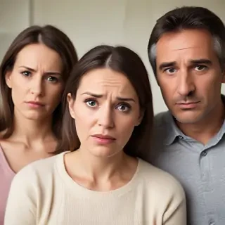 free pictures upset family