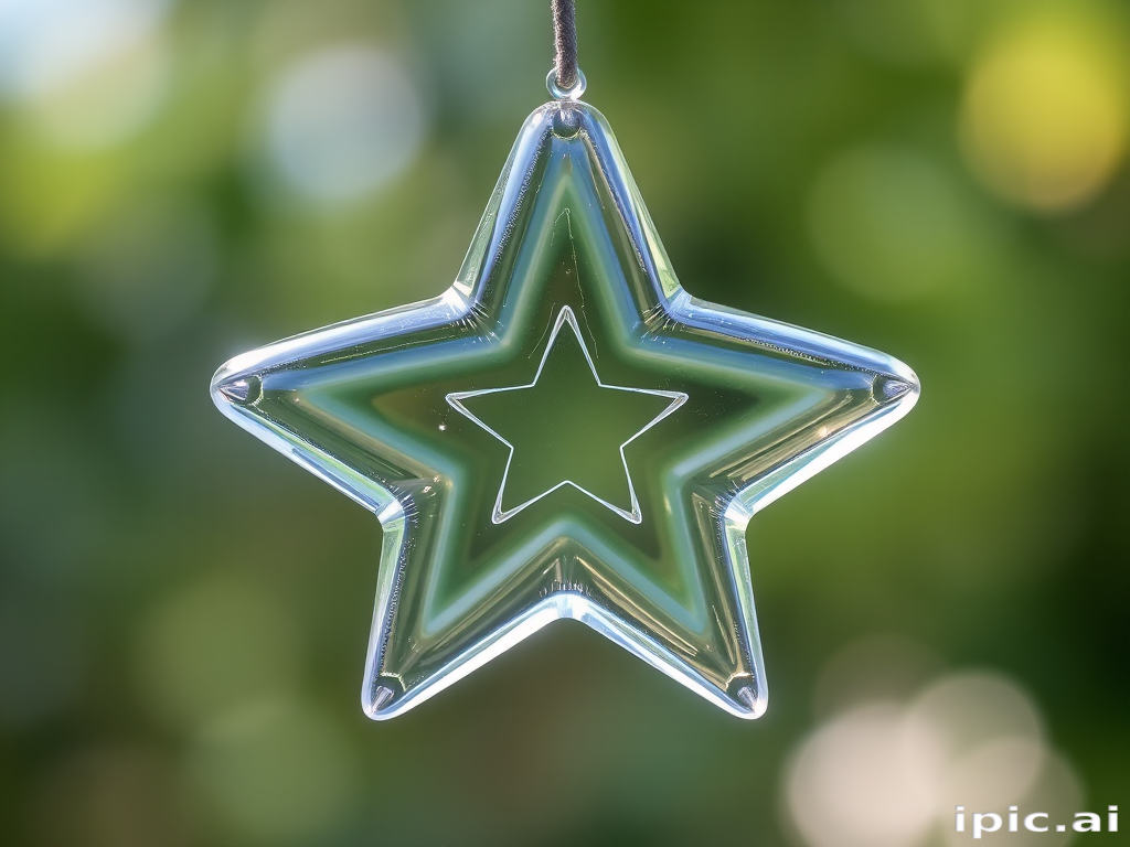 transparent star