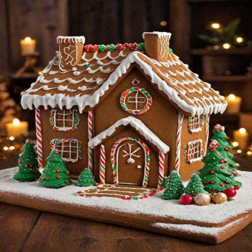 gingerbread house png