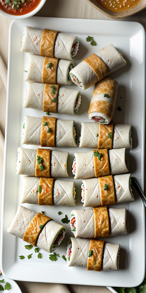 turkey and dressing roll ups