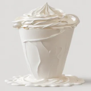 whip cream png