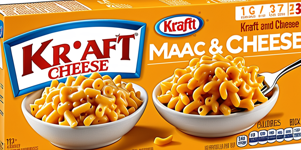 calories in box of kraft mac and cheese