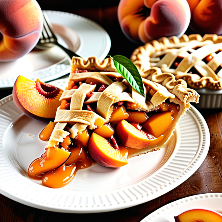 peach pie canned peaches recipe