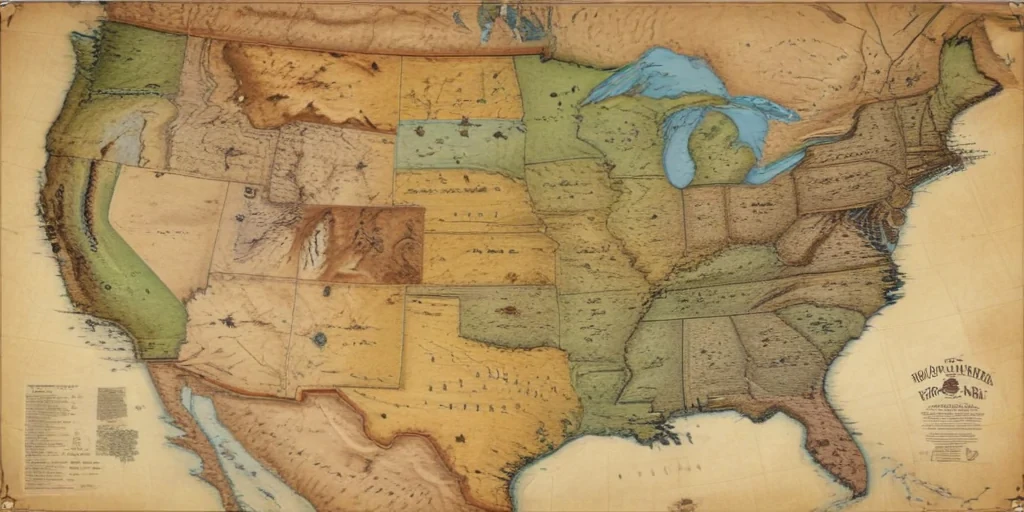 map of the us