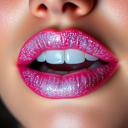 Dazzling Diamond Dust illuminates lips with a sheer base and holographic sparkle, creating a mesmerizing effect that catches the light from every angle.