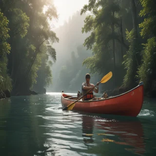 canoeing png