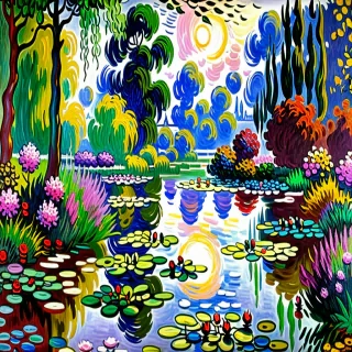 monet paintings wallpaper