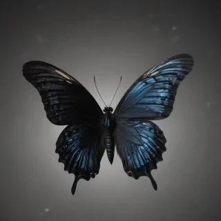 black butterfly png