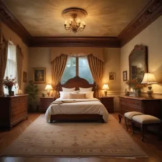 background of a bedroom