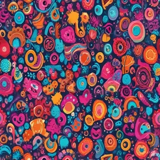 funky background