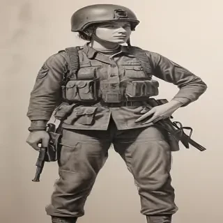 army drawings