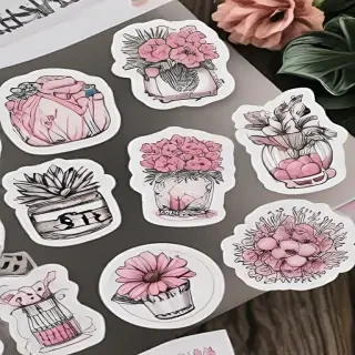 aesthetic printable stickers