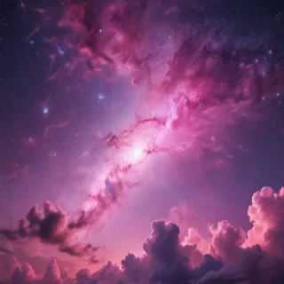 pink galaxy wallpaper