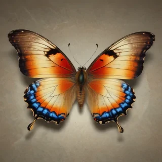 butterfly with no background