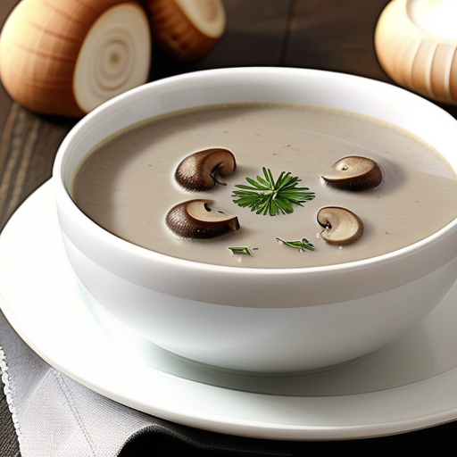mushroom soup recipe no cream