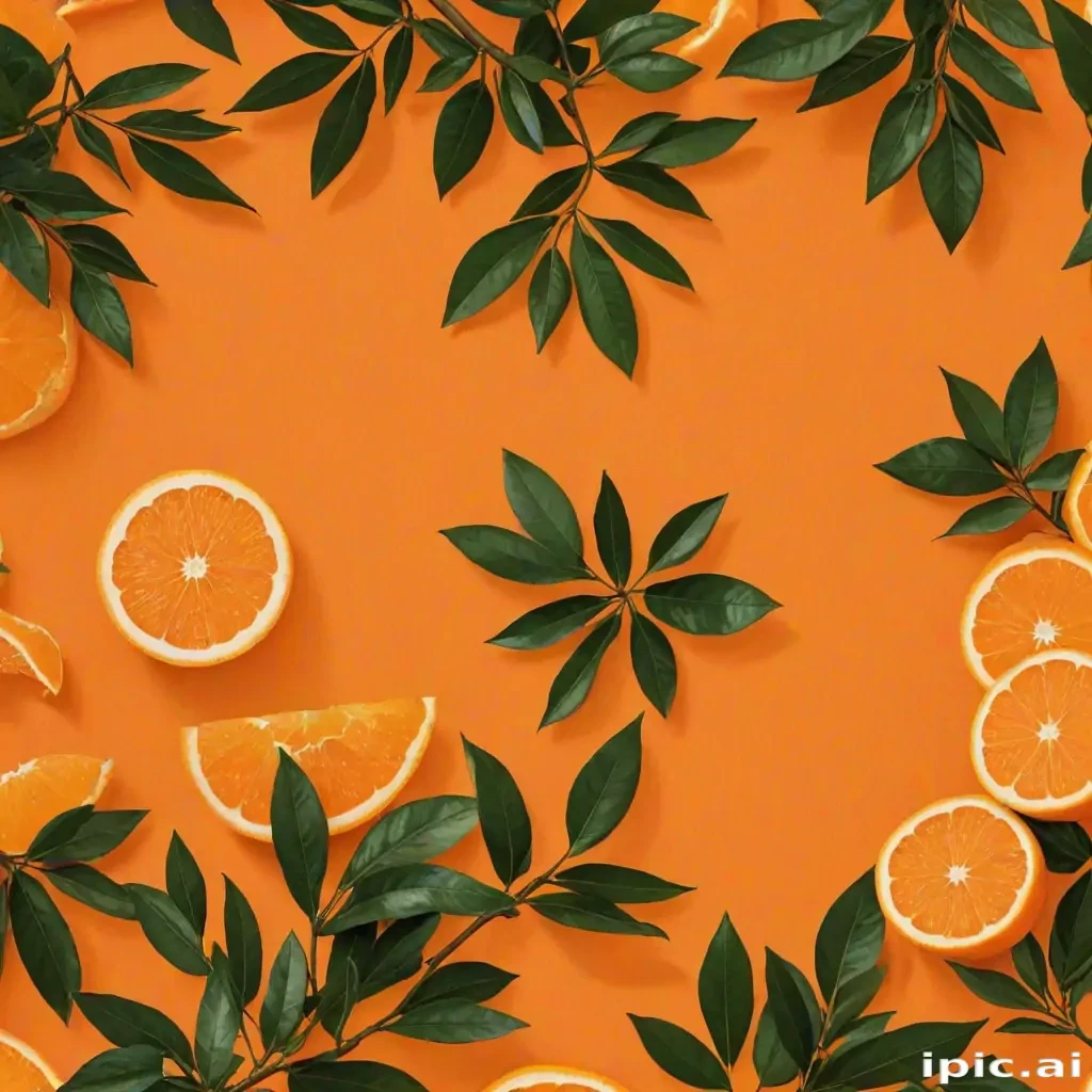 orange background aesthetic