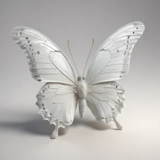 white butterfly png