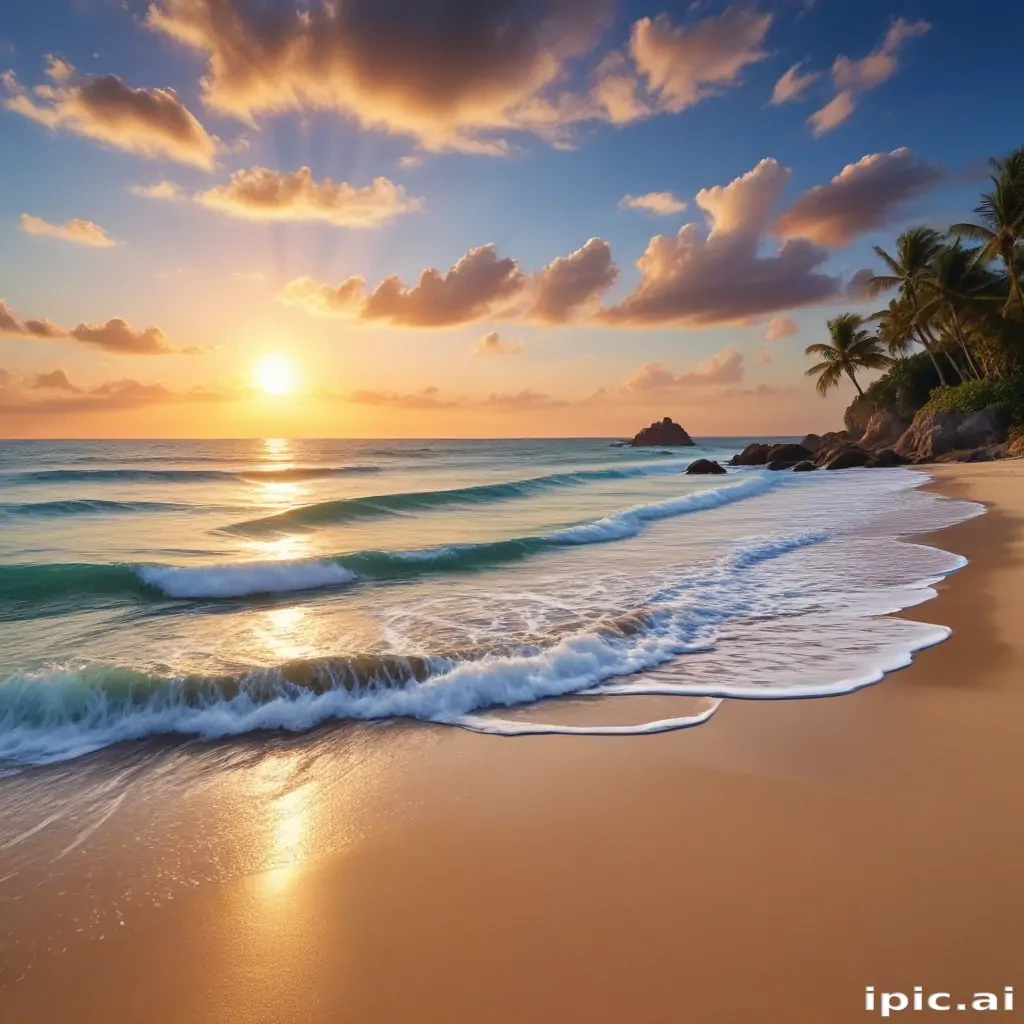 aesthetic backgrounds beach