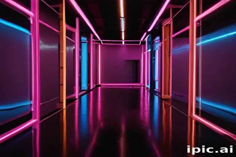 neon background aesthetic