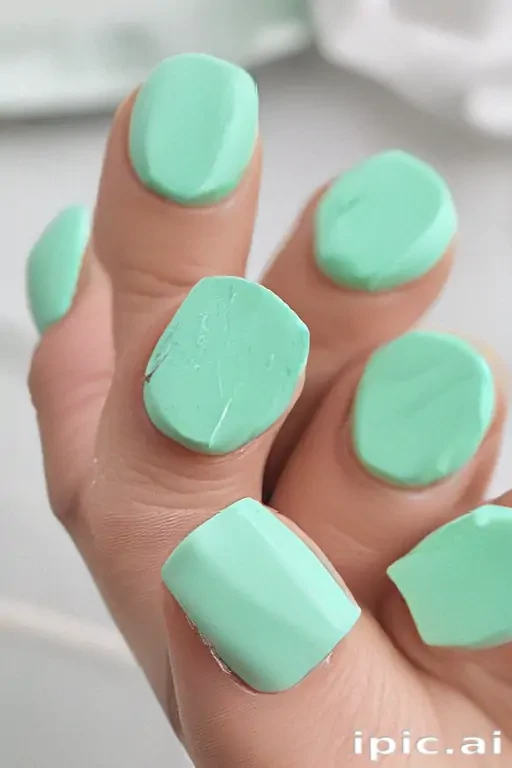 aesthetic mint green
