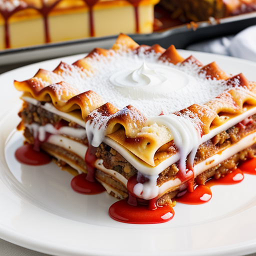 dessert to go with lasagna