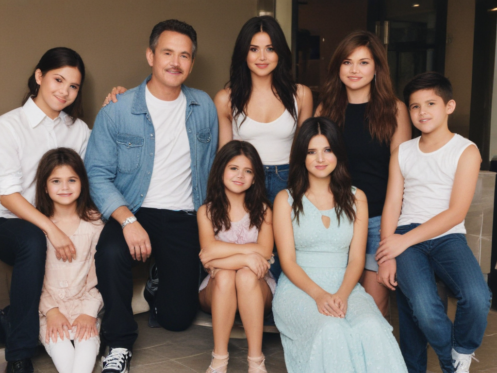 selena gomez family members