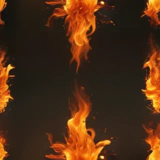 fire clear background