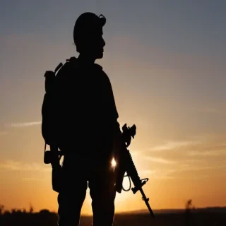 soldier silhouette png
