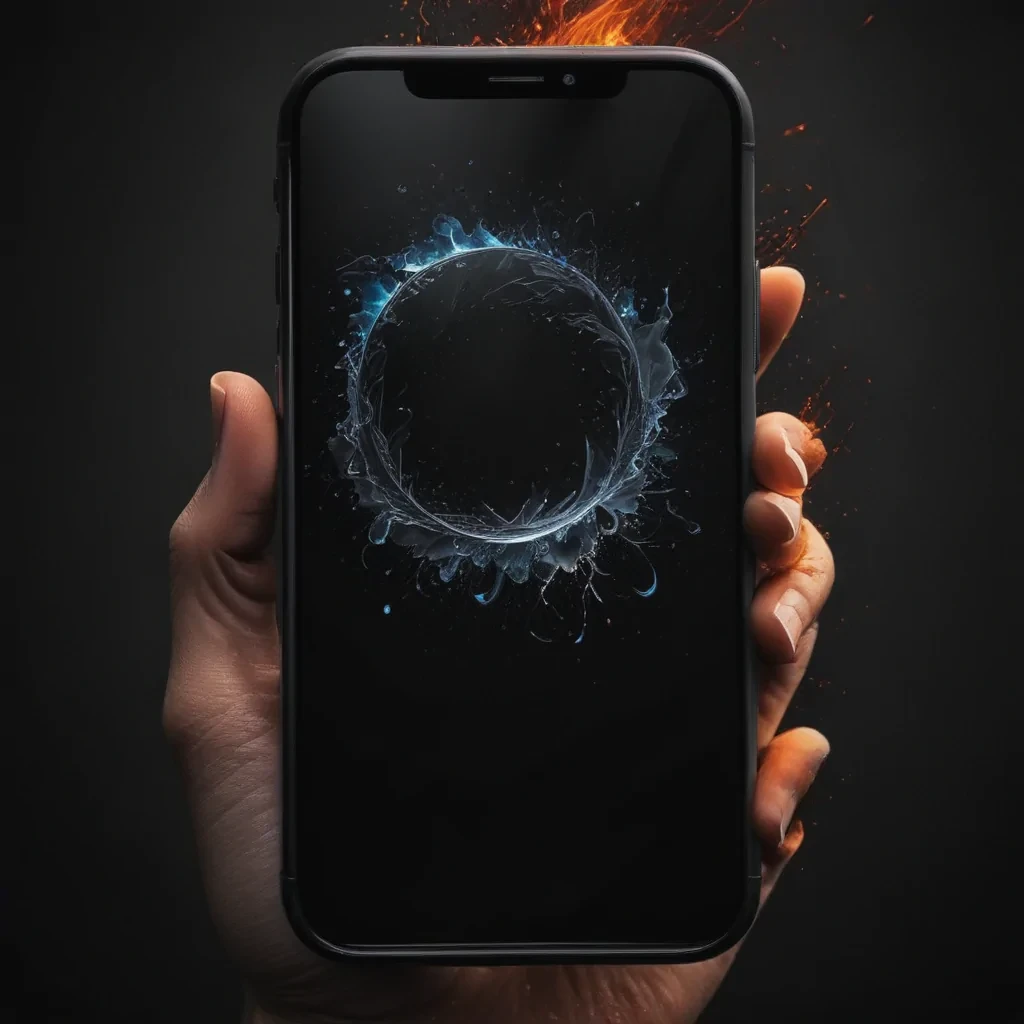 iphone black wallpaper 4k