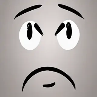sad face png