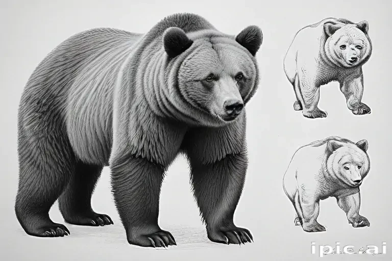 drawings of bears