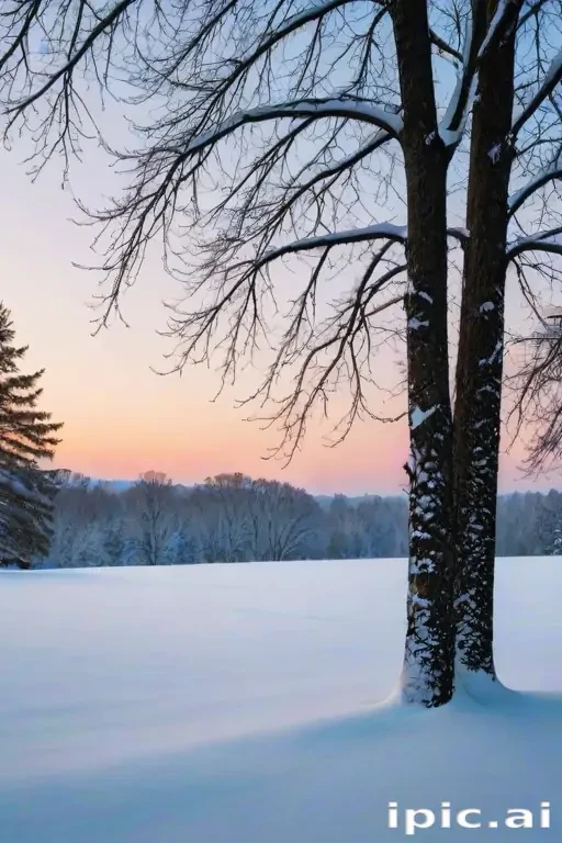 winter zoom background