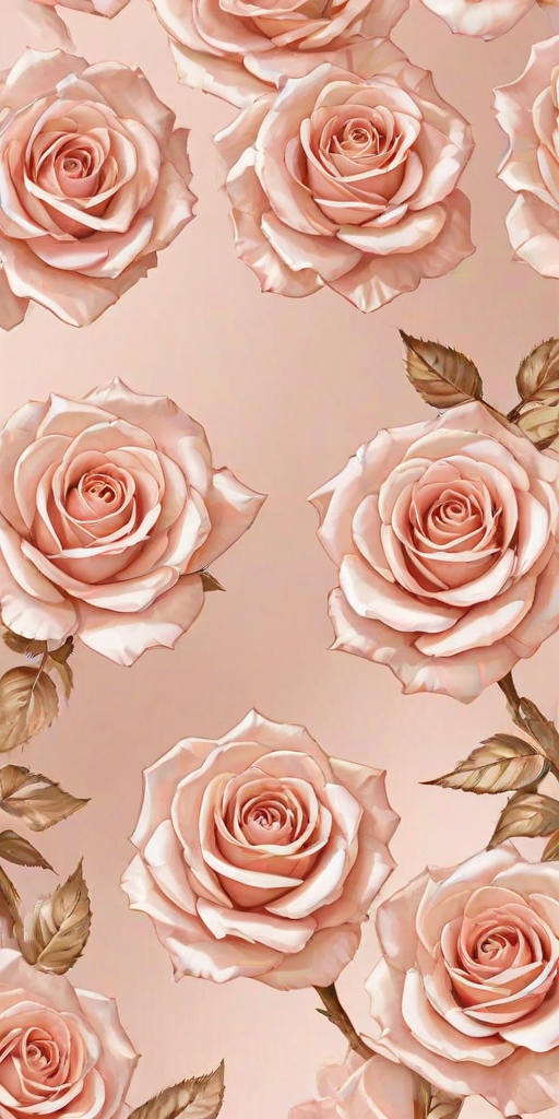cute rose gold wallpapers