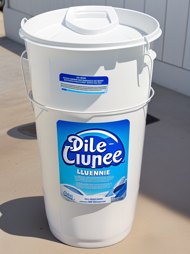 5 gallon bucket of tide laundry detergent