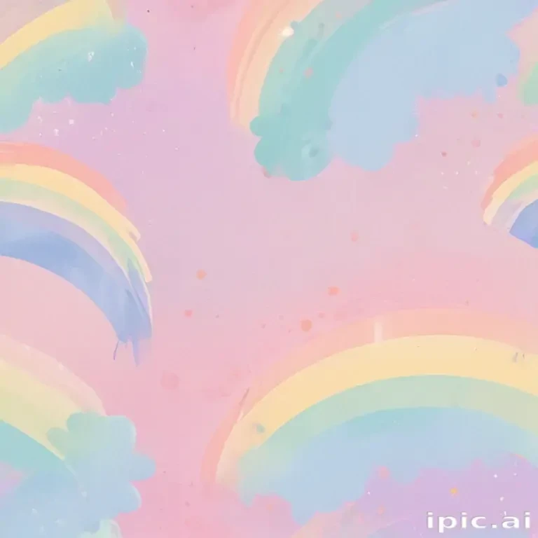 pastel rainbow bg