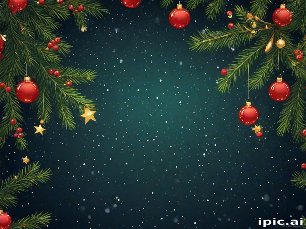 pretty christmas background