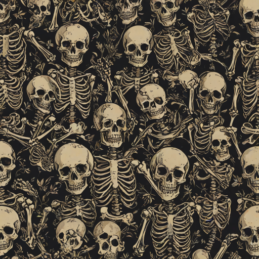 skeleton wallpaper