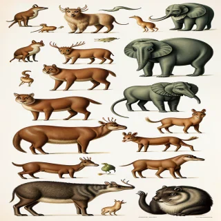 vintage illustrations animals