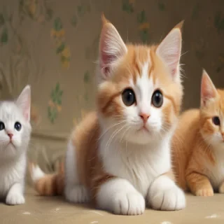 cute cat cartoon wallpaper