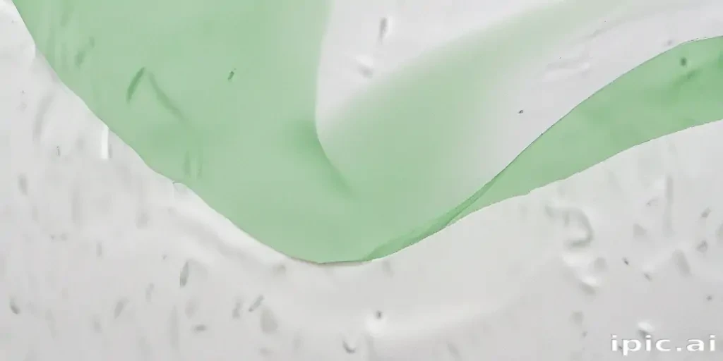 white and green background