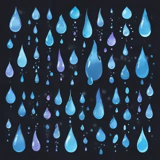 water drops clip art