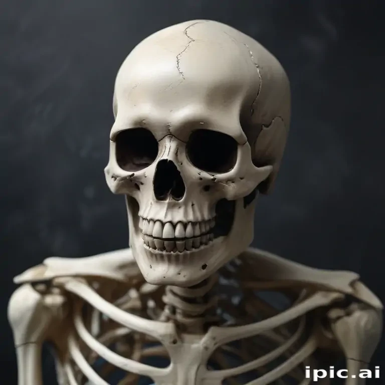 skeleton background