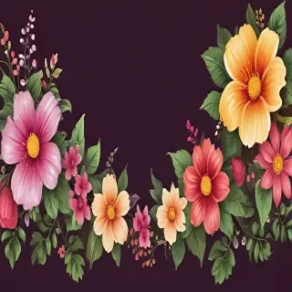 flower border clipart