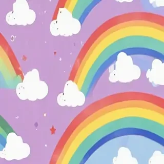 cute rainbow backgrounds
